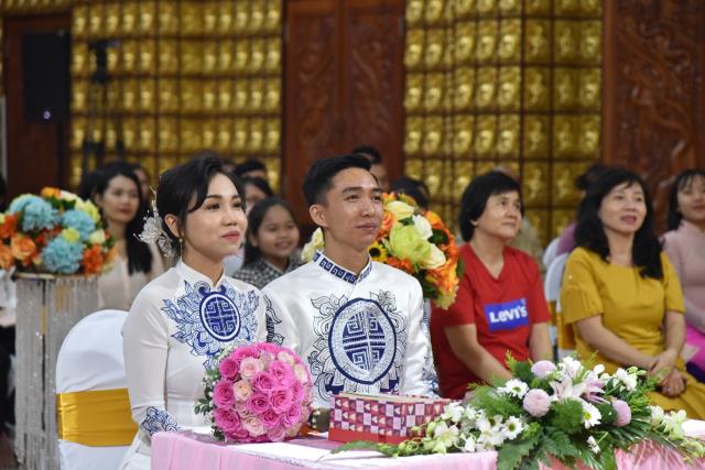 Chùa Giác Ngộ: Hôn lễ dưới đài sen của đôi uyên ương Văn Sơn và Bạch Thảo