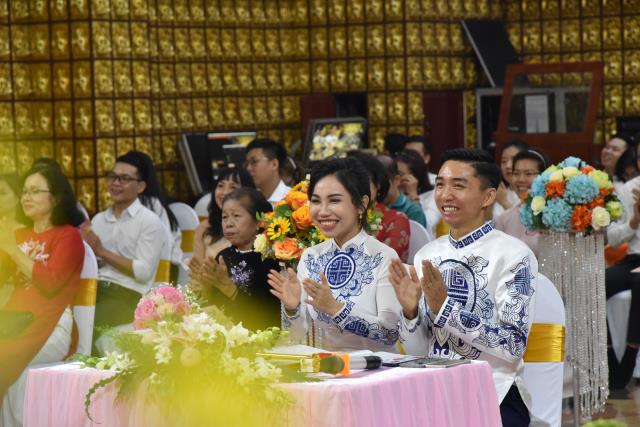 Chùa Giác Ngộ: Hôn lễ dưới đài sen của đôi uyên ương Văn Sơn và Bạch Thảo