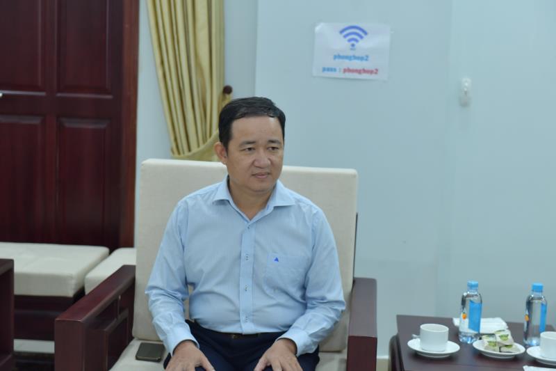 Phái đoàn trường Đại học Khoa học xã hội &amp; Nhân văn thăm và chúc tết tại Học viện Phật giáo Việt Nam tại Tp.HCM
