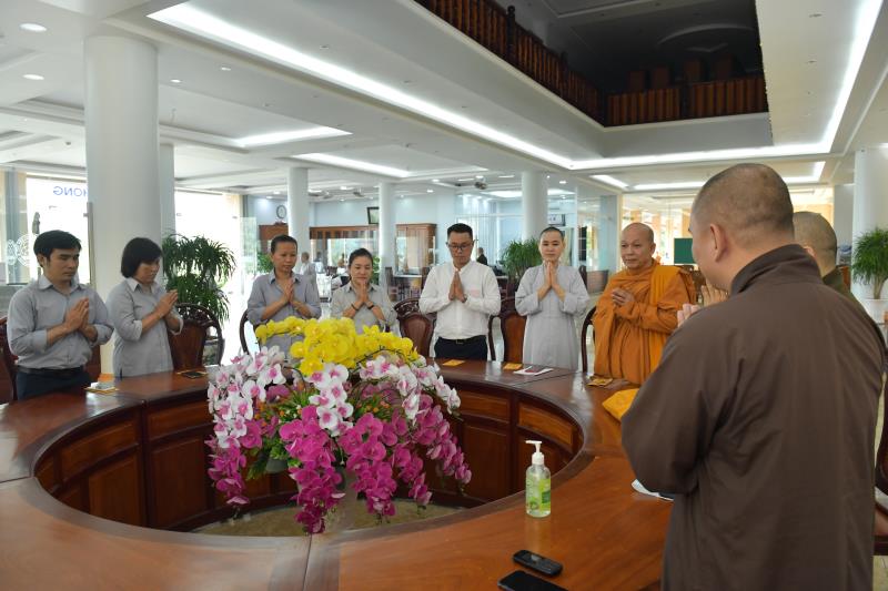Lễ tất niên 2020 tại HVPGVN tại TP.HCM: An lạc để trở về trú xứ