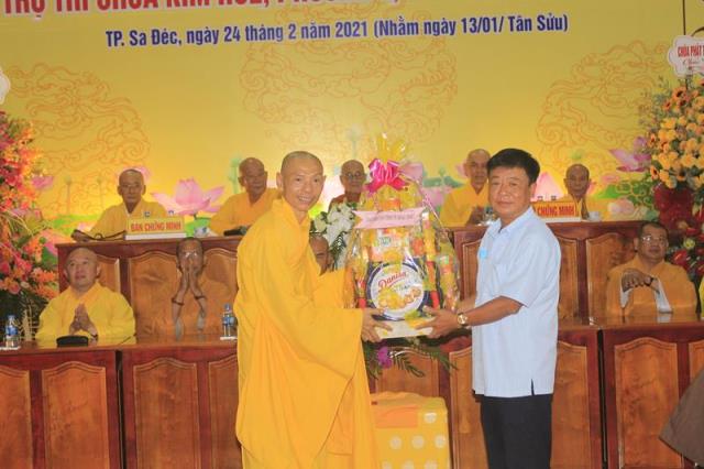 Đồng Tháp: Lễ Công Bố Và Trao Quyết Định Bổ Nhiệm Trụ Trì Chùa Kim Huê
