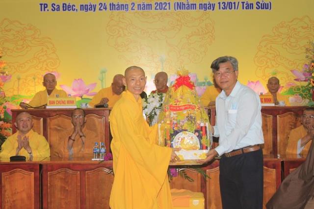 Đồng Tháp: Lễ Công Bố Và Trao Quyết Định Bổ Nhiệm Trụ Trì Chùa Kim Huê