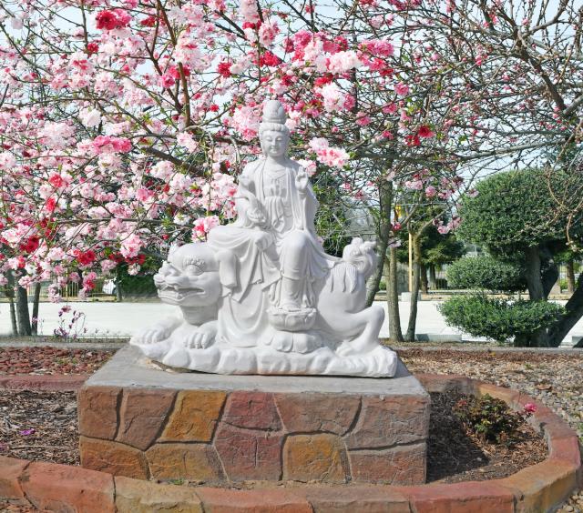 Chùa Thiện Ân, Fresno (Hoa Kỳ) với vườn tượng lộ thiên và vườn cây cảnh tuyệt đẹp
