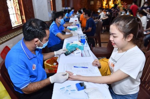 Chùa Giác Ngộ: 483 Người Tham Gia Hiến Máu Nhân Đạo Lần Thứ 43 (HM43)