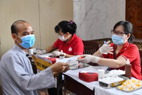 Chùa Giác Ngộ: Gần 450 Người Tham Gia Hiến Máu Nhân Đạo Lần Thứ 44 (HM44-1)