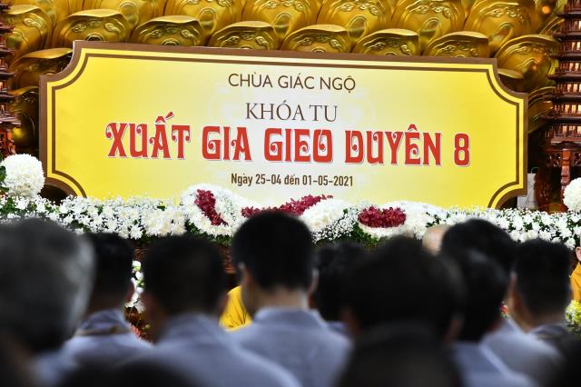 TP.HCM: Gần 170 hành giả tham dự khóa tu Xuất Gia Gieo Duyên tại chùa Giác Ngộ