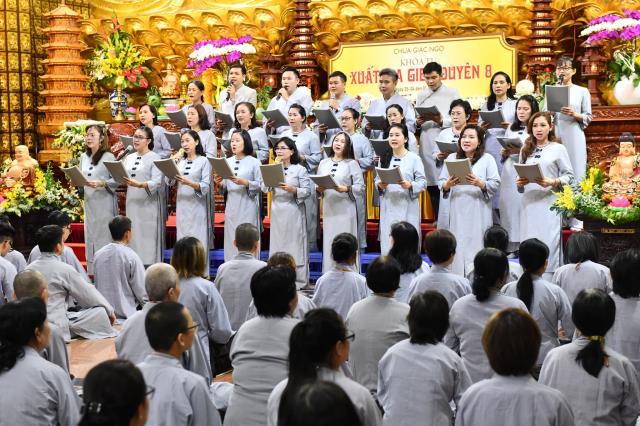 TP.HCM: Gần 170 hành giả tham dự khóa tu Xuất Gia Gieo Duyên tại chùa Giác Ngộ