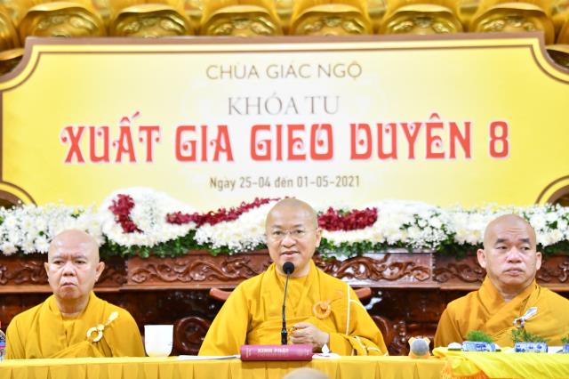 TP.HCM: Gần 170 hành giả tham dự khóa tu Xuất Gia Gieo Duyên tại chùa Giác Ngộ