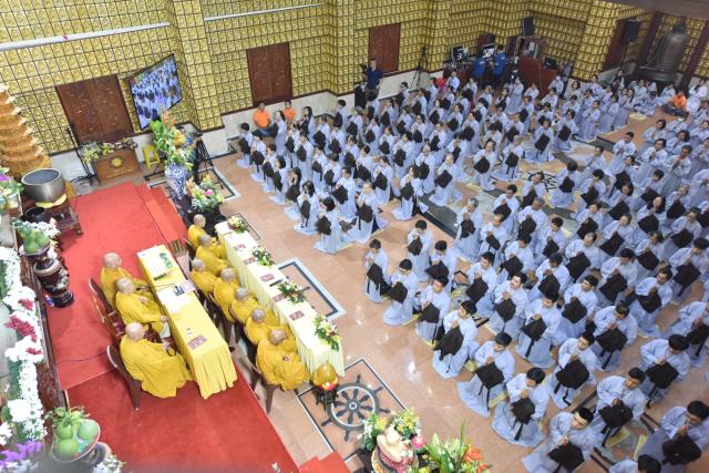 TP.HCM: Gần 170 hành giả tham dự khóa tu Xuất Gia Gieo Duyên tại chùa Giác Ngộ