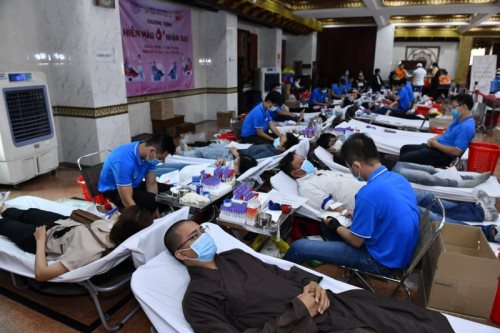 Chùa Giác Ngộ: 483 Người Tham Gia Hiến Máu Nhân Đạo Lần Thứ 43 (HM43)