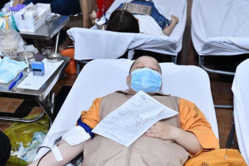Chùa Giác Ngộ: 483 Người Tham Gia Hiến Máu Nhân Đạo Lần Thứ 43 (HM43)