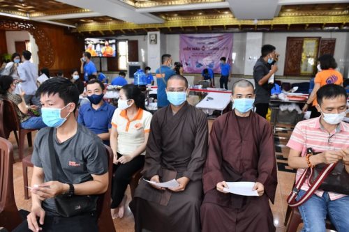 Chùa Giác Ngộ: 483 Người Tham Gia Hiến Máu Nhân Đạo Lần Thứ 43 (HM43)
