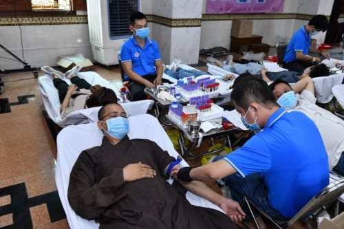 Chùa Giác Ngộ: 483 Người Tham Gia Hiến Máu Nhân Đạo Lần Thứ 43 (HM43)