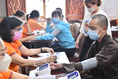 Chùa Giác Ngộ: Gần 450 Người Tham Gia Hiến Máu Nhân Đạo Lần Thứ 44 (HM44-1)