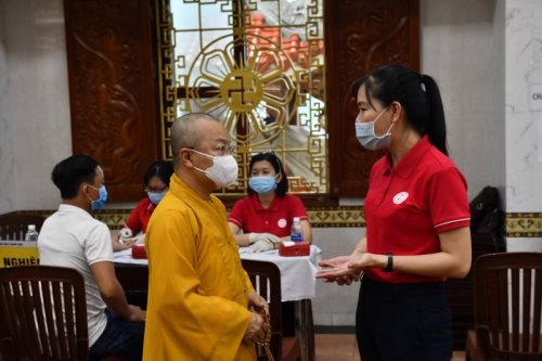 Chùa Giác Ngộ: Gần 450 Người Tham Gia Hiến Máu Nhân Đạo Lần Thứ 44 (HM44-1)