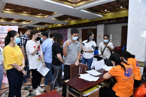 Chùa Giác Ngộ: 483 Người Tham Gia Hiến Máu Nhân Đạo Lần Thứ 43 (HM43)
