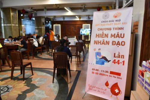 Chùa Giác Ngộ: Gần 450 Người Tham Gia Hiến Máu Nhân Đạo Lần Thứ 44 (HM44-1)