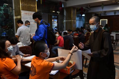 Chùa Giác Ngộ: Gần 450 Người Tham Gia Hiến Máu Nhân Đạo Lần Thứ 44 (HM44-1)