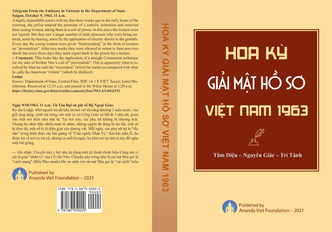 Hoa Kỳ Giải Mật Hồ Sơ Việt Nam 1963