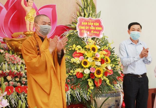 Thái Bình: Phật giáo tỉnh tổ chức Đại lễ Phật đản PL.2565 và đặt đá xây dựng trụ sở BTS