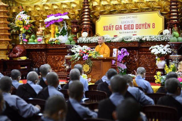 “Cốt tủy của chánh pháp” - Bài giảng cuối trong khóa tu Xuất Gia Gieo Duyên lần 8