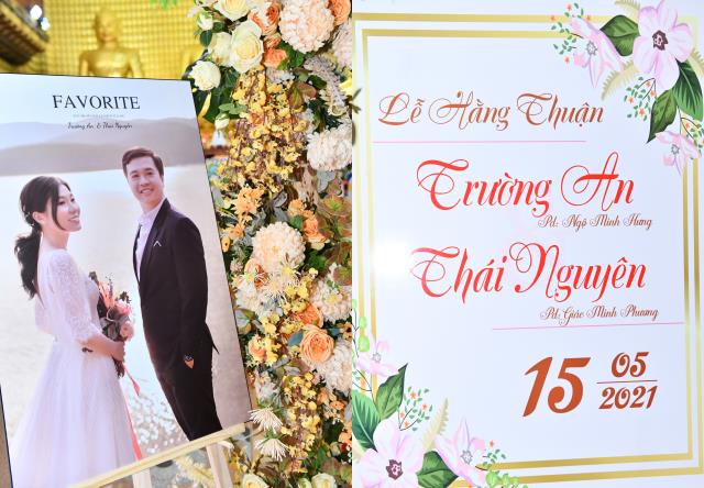 Thắt tình vợ chồng - kết nghĩa phu thê tại điện Phật chùa Giác Ngộ