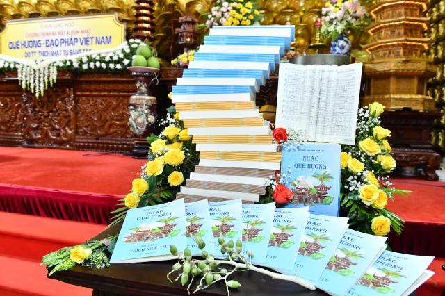 TP.HCM: Lễ ra mắt album nhạc “Quê hương - Đạo pháp Việt Nam” tại chùa Giác Ngộ