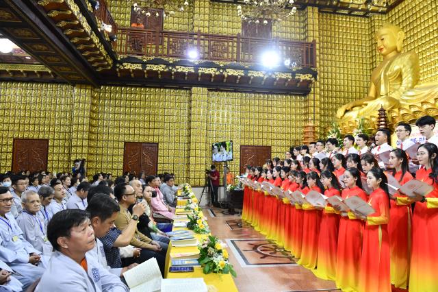 TP.HCM: Lễ ra mắt album nhạc “Quê hương - Đạo pháp Việt Nam” tại chùa Giác Ngộ