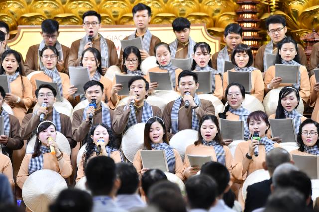 TP.HCM: Lễ ra mắt album nhạc “Quê hương - Đạo pháp Việt Nam” tại chùa Giác Ngộ
