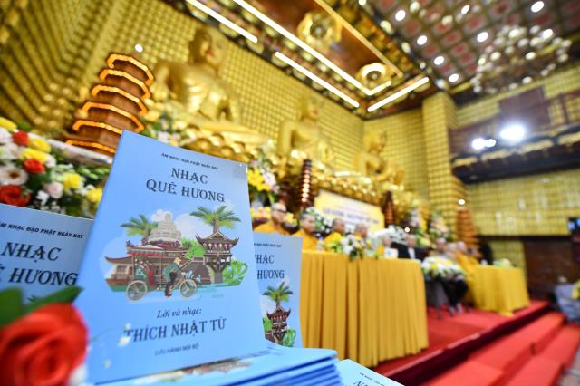 TP.HCM: Lễ ra mắt album nhạc “Quê hương - Đạo pháp Việt Nam” tại chùa Giác Ngộ