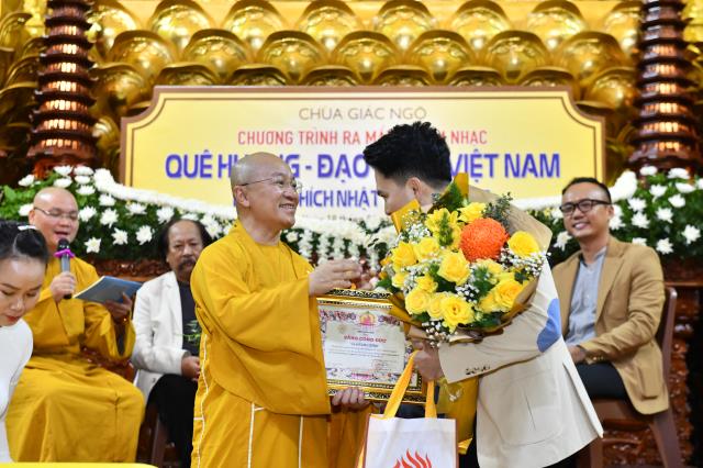 TP.HCM: Lễ ra mắt album nhạc “Quê hương - Đạo pháp Việt Nam” tại chùa Giác Ngộ
