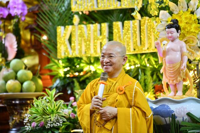 Chùa Giác Ngộ: Trang nghiêm nghi thức tắm Phật nhân Lễ Phật đản PL.2565 - DL.2021