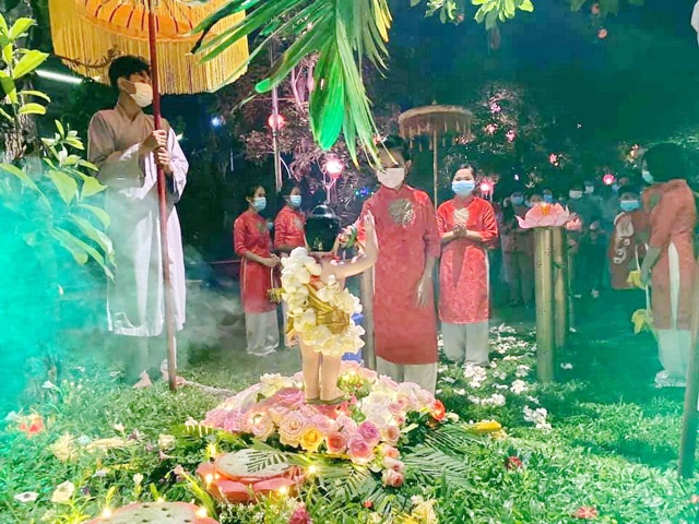 Khánh Hòa: Lễ Mộc dục tại Tổ đình Thiên Bửu