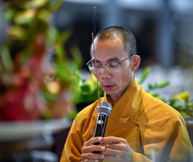 TP.HCM: Trang nghiêm Lễ tưởng niệm Tiến sĩ - Bác sĩ Mukti Bhatnagar tại Học viện Phật giáo Việt Nam