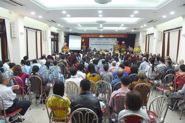 Hà Nội: Hội Thảo Khoa Học Sư Bà Phương Dung Tại Viện Nghiên Cứu Tôn Giáo
