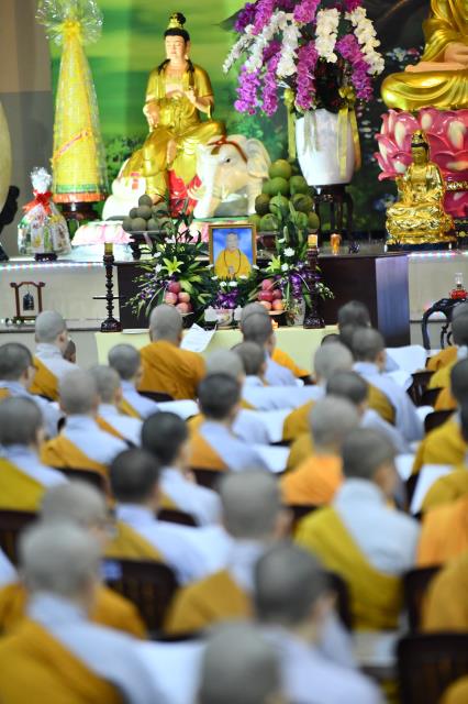 HVPGVN tại TP.HCM tổ chức Lễ tưởng niệm Trưởng lão HT. Thích Thiện Duyên