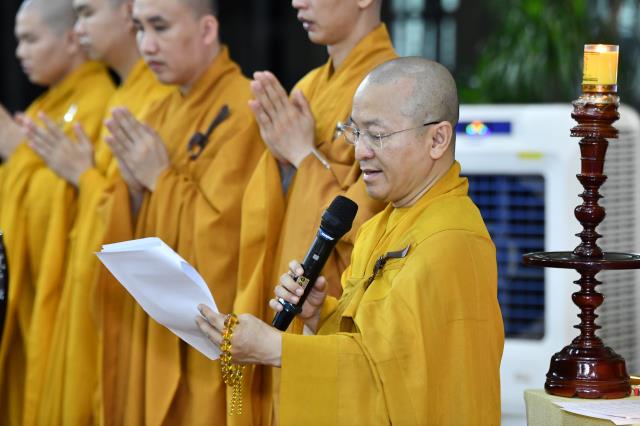 HVPGVN tại TP.HCM tổ chức Lễ tưởng niệm Trưởng lão HT. Thích Thiện Duyên