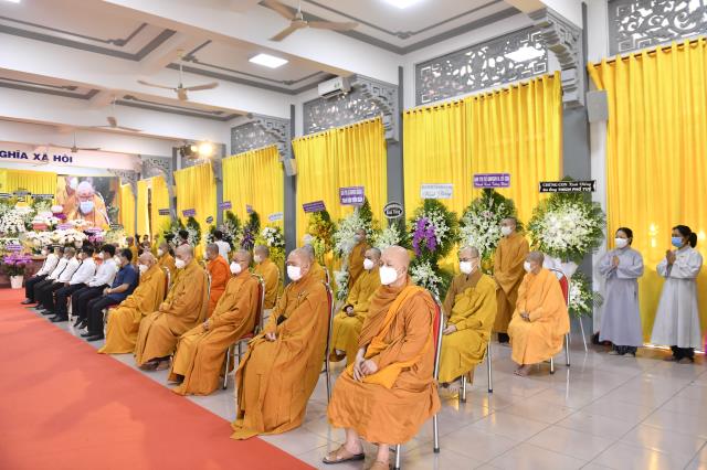 TP.HCM: Chư Tôn đức lãnh đạo Phật giáo 32 tỉnh thành khu vực phía Nam tham dự lễ truy điệu đức Đệ tam Pháp chủ GHPGVN - Đại lão Hòa thượng Thích Phổ Tuệ
