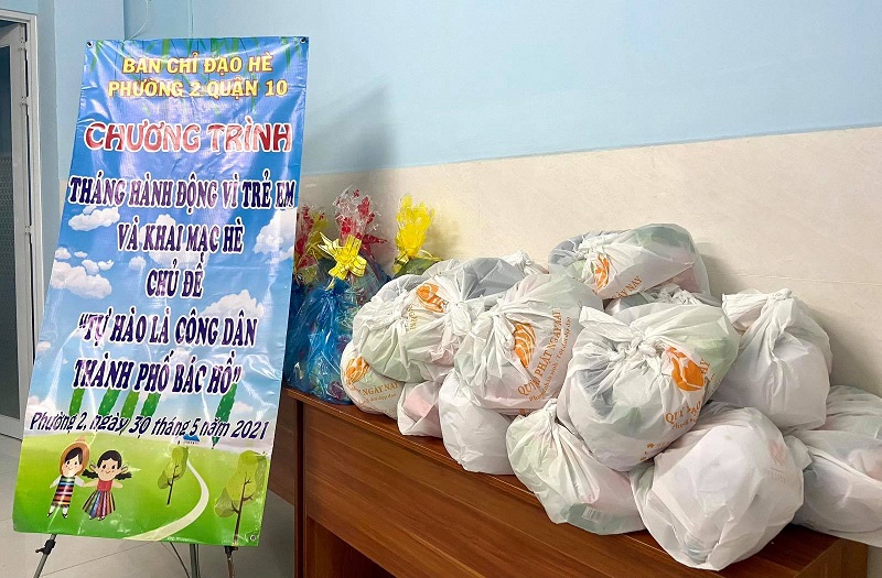 Tổng Kết Chương Trình Trao Quà Cho Trẻ Em Phường 2, Quận 10 Nhân Ngày Quốc Tế Thiếu Nhi (C274)