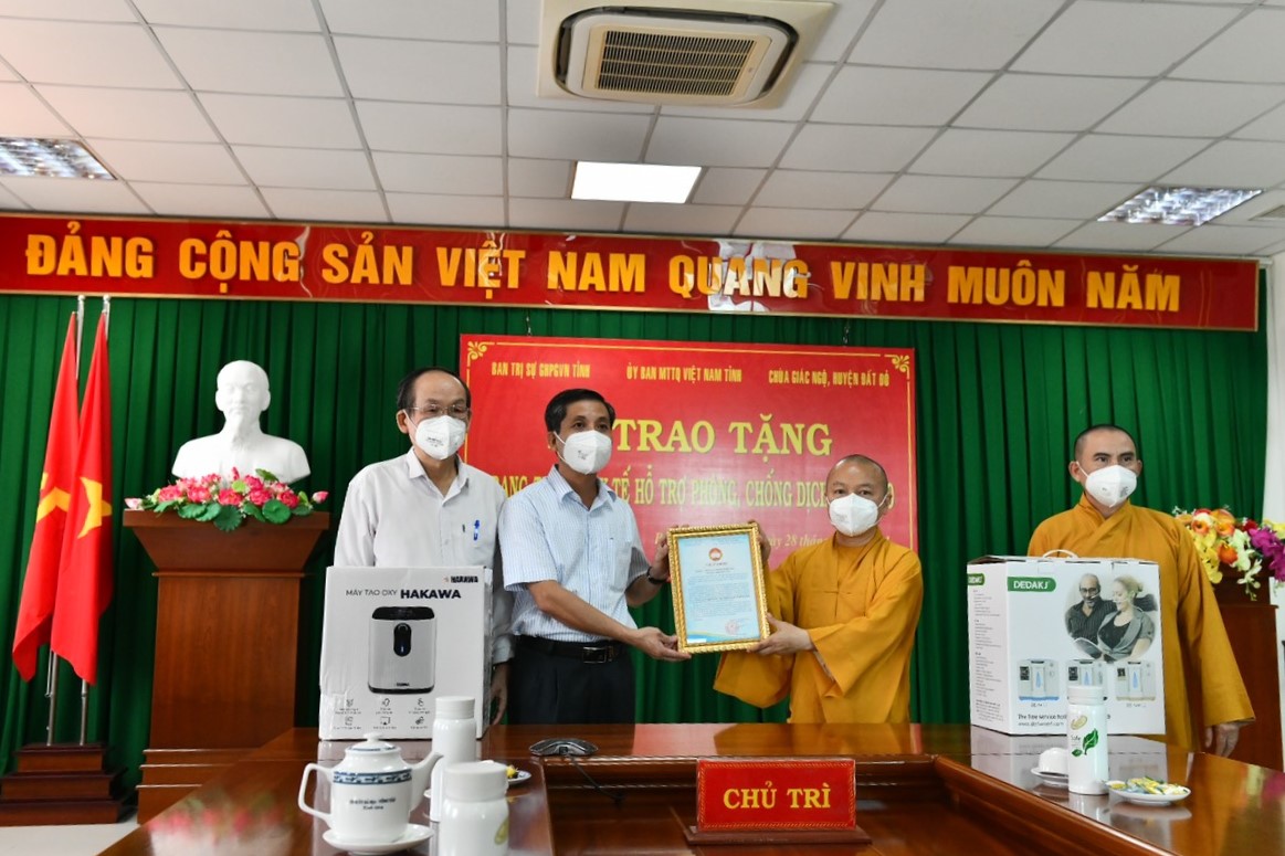 Tiếp Sức Tỉnh Bà Rịa - Vũng Tàu Với Nhu Yếu Phẩm Và Hàng Nghìn Trang Thiết Bị, Vật Tư Y Tế