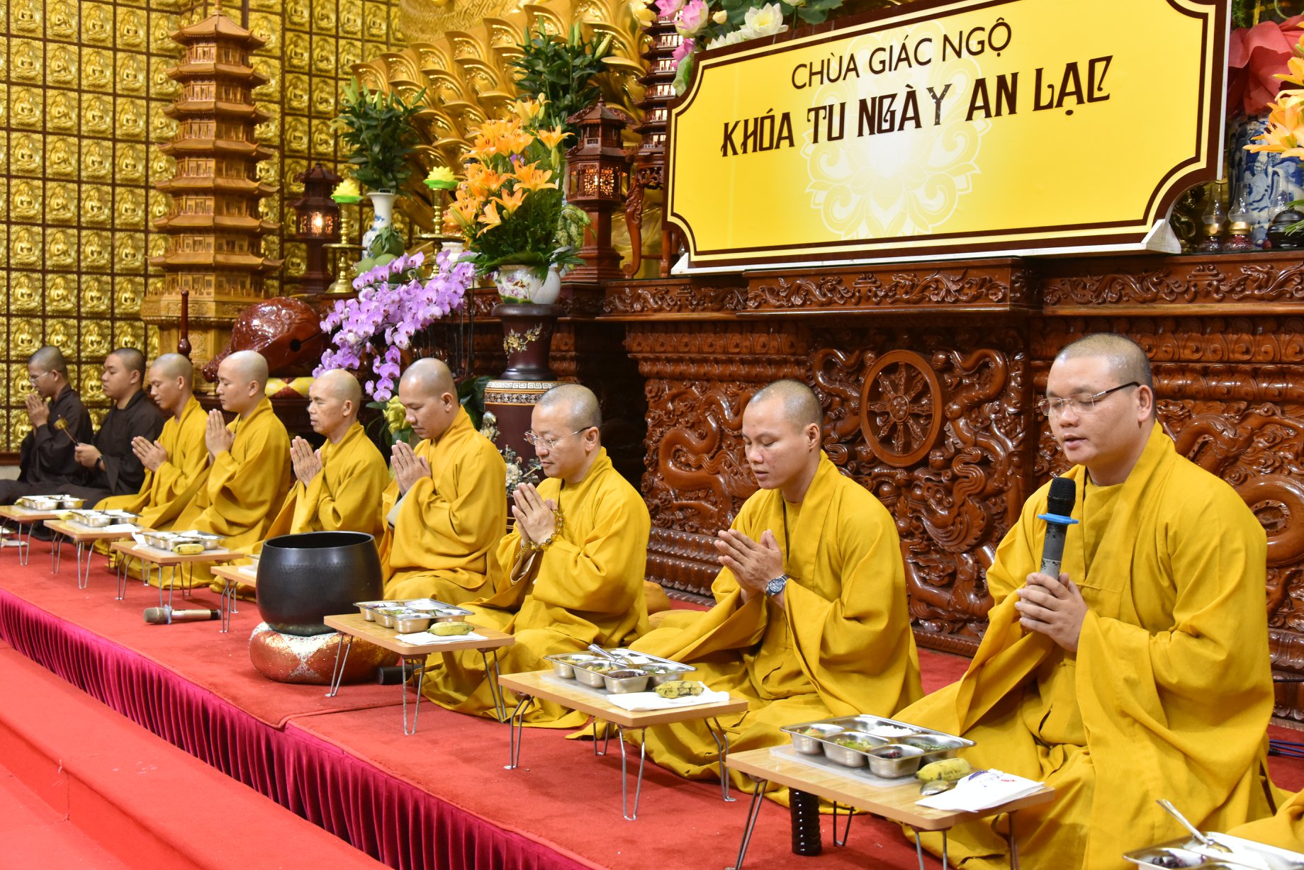 Tổng Kết Chương Trình Cúng Dường Trai Phạn Và Hộ Trì Cho Khóa Tu (GN7)