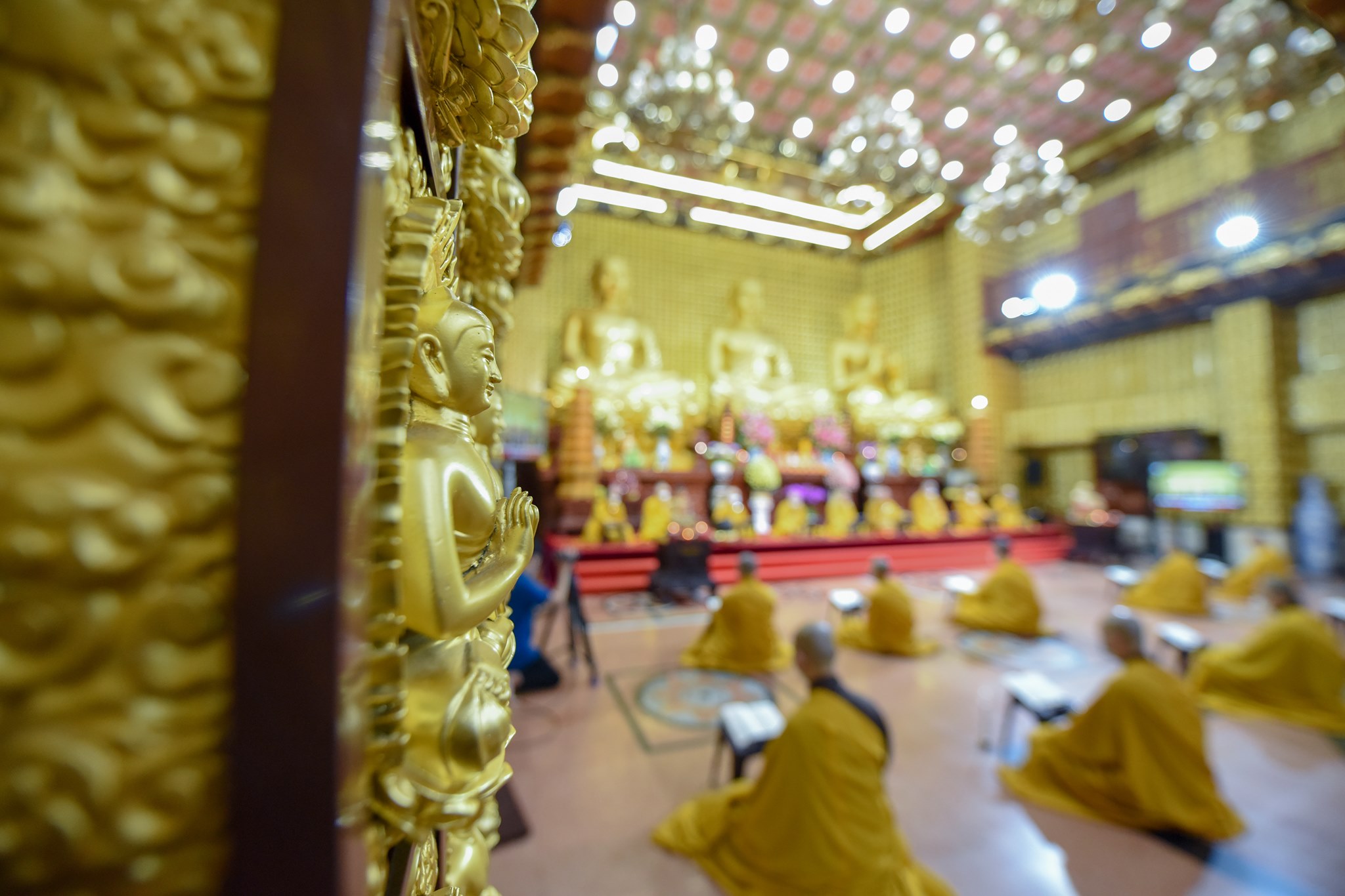 Chùa Giác Ngộ làm lễ cầu nguyện đại dịch COVID-19 tiêu trừ và tưởng niệm các anh hùng thương binh, liệt sỹ