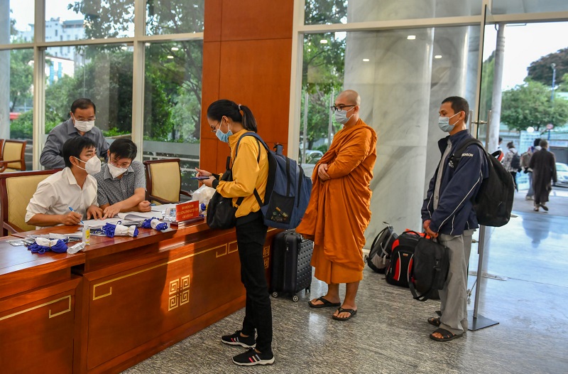 TP.HCM: 80 Tăng Ni và Phật tử tham dự Lễ xuất quân đợt 1, tình nguyện phục vụ tại các bệnh viện dã chiến và phục hồi Covid-19