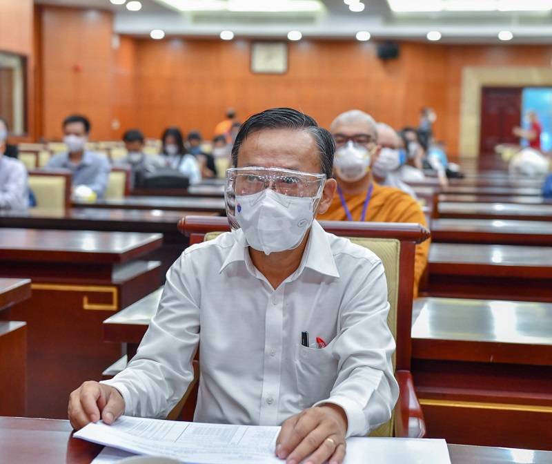 TP.HCM: 80 Tăng Ni và Phật tử tham dự Lễ xuất quân đợt 1, tình nguyện phục vụ tại các bệnh viện dã chiến và phục hồi Covid-19