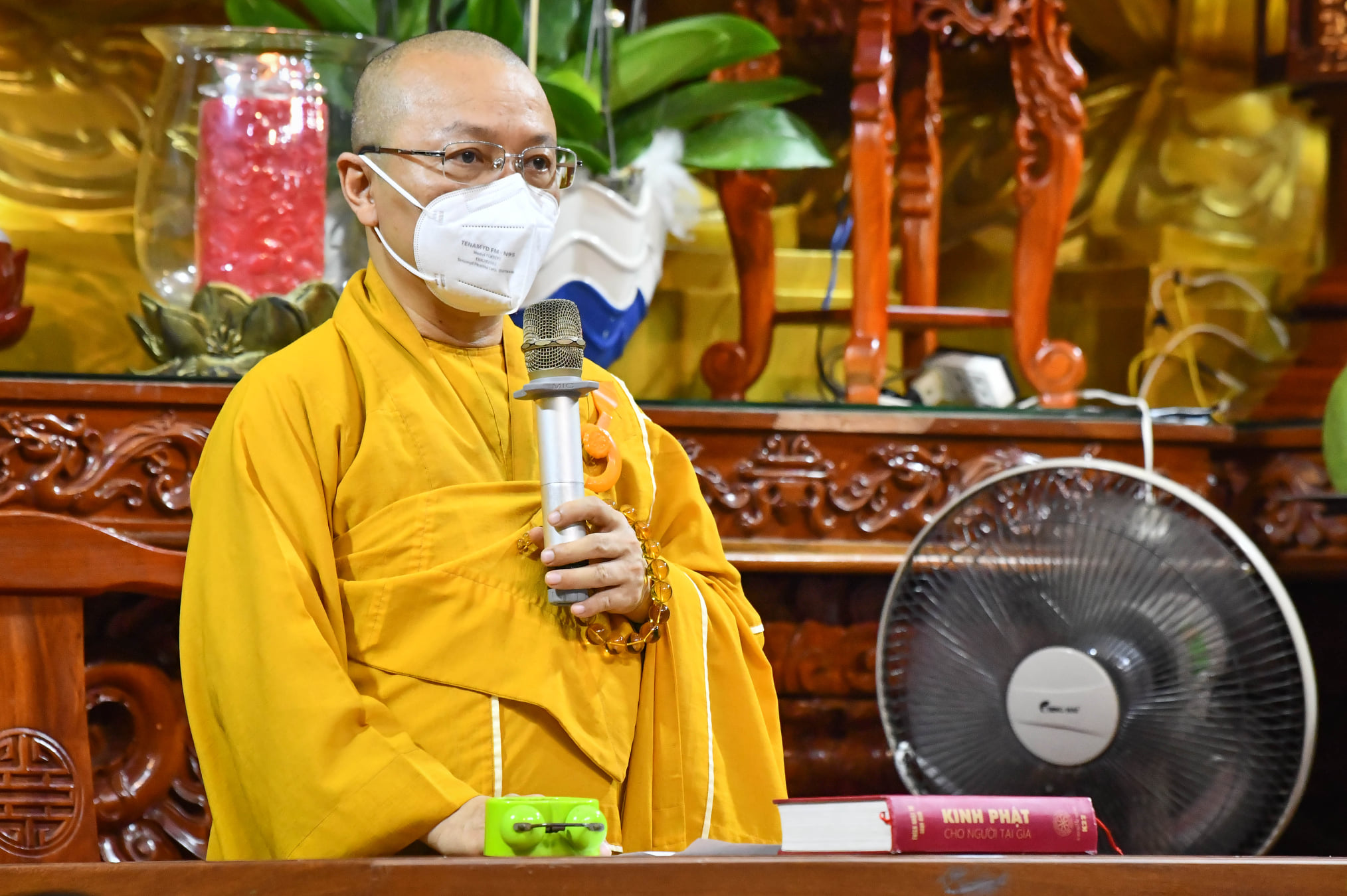 Lễ chung thất Phật tử Chiếu Thọ, thân mẫu ca sĩ Ngọc Sơn