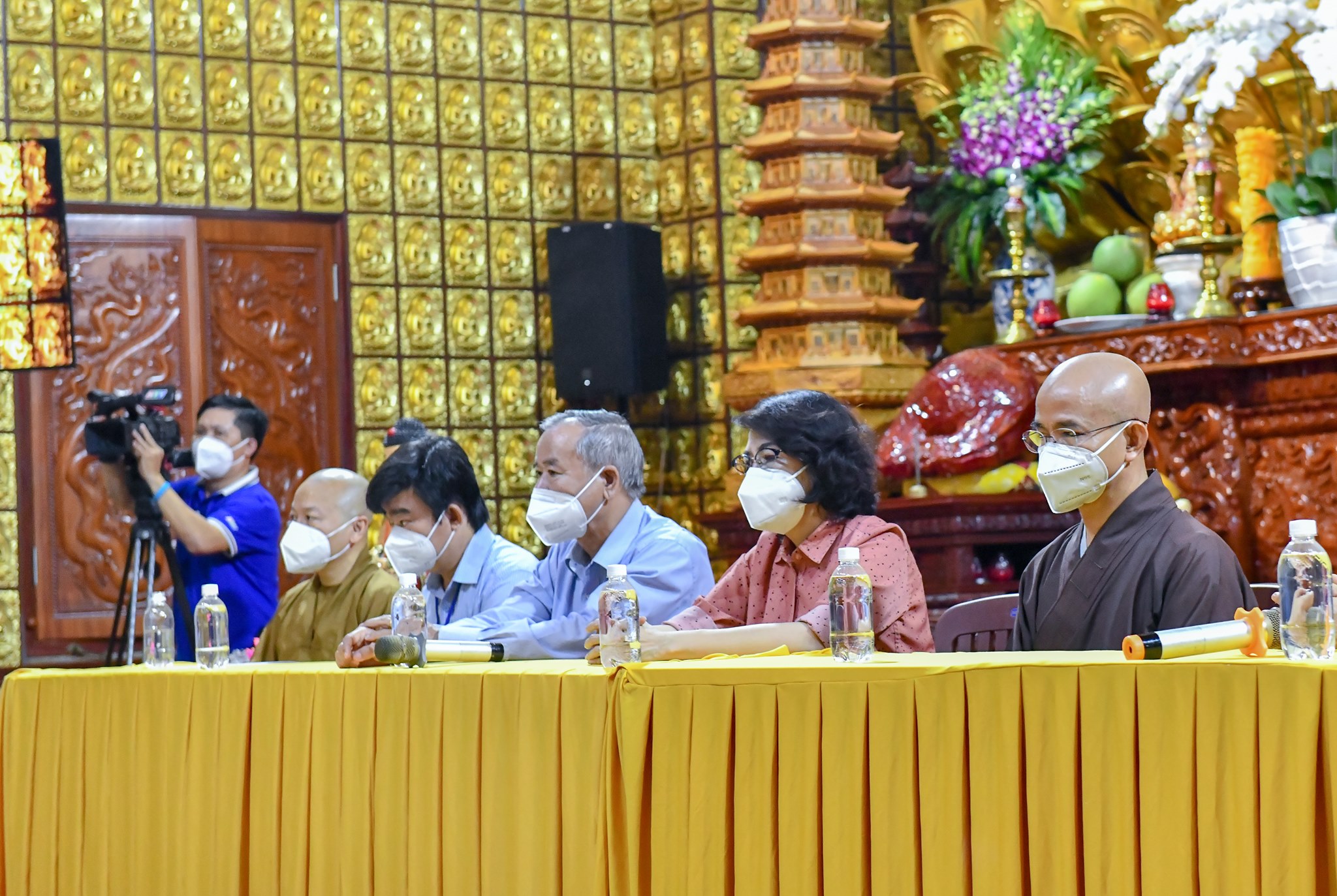 Lễ xuất quân đợt 3 của các tình nguyện viên Phật giáo
