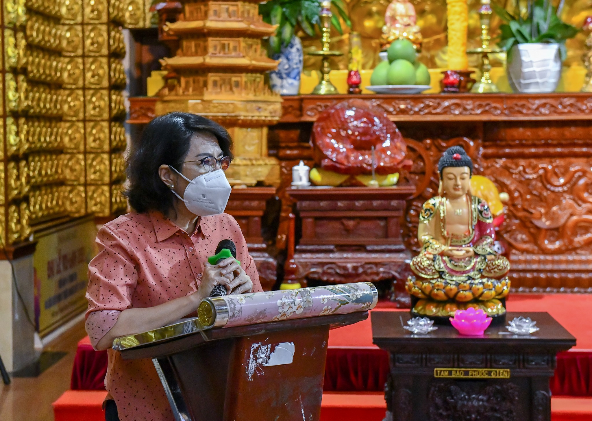 Lễ xuất quân đợt 3 của các tình nguyện viên Phật giáo