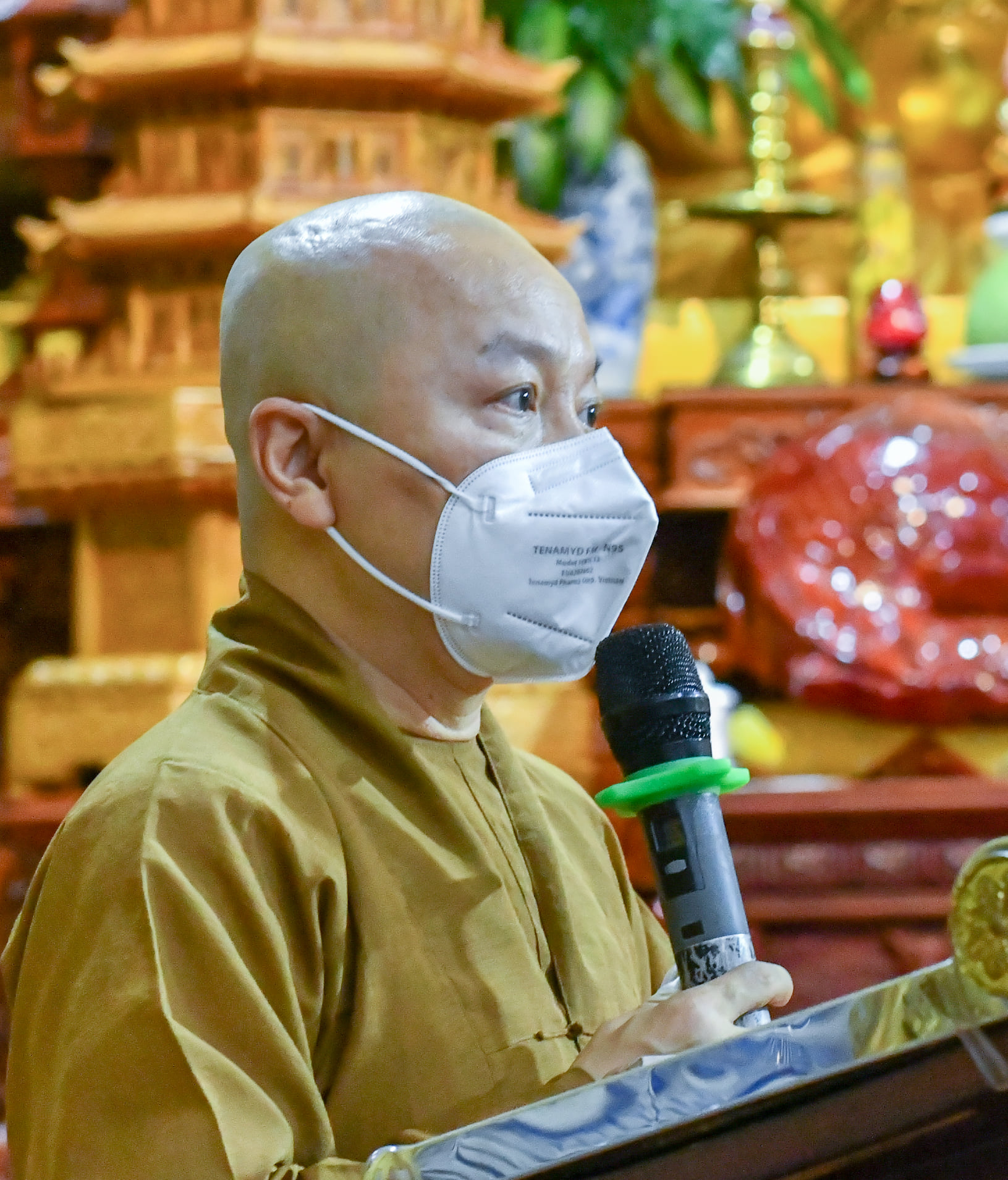Lễ xuất quân đợt 3 của các tình nguyện viên Phật giáo
