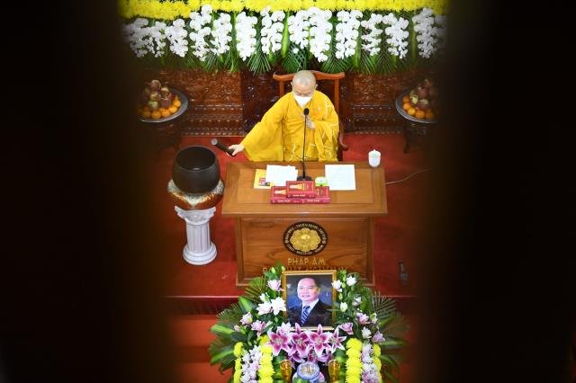 Chùa Giác Ngộ: Lễ tưởng niệm và cầu siêu cho Phật tử Nguyễn Hữu Tuất cùng hơn 20.000 người tử vong vì Covid-19