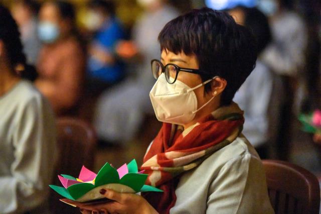 Tăng đoàn và Phật tử chùa Giác Ngộ tiếp tục tụng kinh, tưởng niệm đức Đệ tam Pháp chủ GHPGVN - Đại lão Hòa thượng Thích Phổ Tuệ